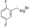 结构式 CAS# 522651-57-6, 2,5-二氟苄基溴化镁