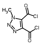 CAS#: 52304-62-8， 1-Methyl-1H-1,2,3-Triazole-4,5-Dicarbonyl Dichloride