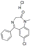 CAS#: 52468-36-7， 7-Chloro-1,3-Dihydro-1-Methyl-5-Phenyl-2H-Benzo-1,4-Diazepin-2-One Monohydrochloride