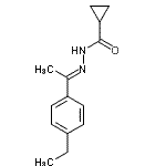 CAS#: 525565-06-4， N'-[(1E)-1-(4-Ethylphenyl)Ethylidene]Cyclopropanecarbohydrazide