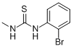 结构式 CAS# 52599-27-6, N-(2-溴苯基)-N'-甲基硫脲