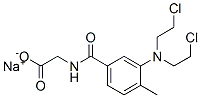 CAS#: 52616-26-9， N-[3-Bis(2-Chloroethyl)Amino-4-Methylbenzoyl]Glycine Sodium Salt