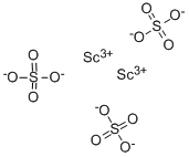 structure of CAS# 52788-54-2, Scandium (III) Sulfate