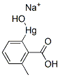 CAS#: 52795-88-7， (2-Carboxy-m-Tolyl)Hydroxymercury, Monosodium Salt