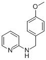 structure of CAS# 52818-63-0, 2-(4-Methoxybenzylamino)Pyridine;N-[(4-Methoxyphenyl)Methyl]-2-Pyridinamine;(4-Methoxybenzyl)-(2-Pyridyl)Amine;(4-Methoxy-Benzyl)-Pyridin-2-Yl-Amine