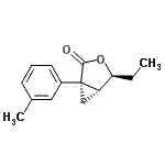 CAS#: 528588-21-8， (1S,4S,5R)-4-Ethyl-1-(3-Methylphenyl)-3-Oxabicyclo[3.1.0]Hexan-2-One
