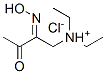 CAS#: 52900-90-0， Diethyl-[(2Z)-2-Hydroxyimino-3-Oxo-Butyl]Azanium Chloride
