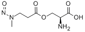 CAS#: 52977-61-4， O-(N-Nitroso-N-Methyl-beta-Alanyl)-L-Serine