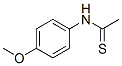 结构式 CAS# 5310-18-9, N-(4-甲氧基苯基)硫代乙酰胺