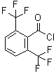 structure of CAS# 53130-44-2, 2,6-Bis(Trifluoromethyl)Benzoyl Chloride;2,6-Bis-Trifluoromethyl-Benzoyl Chloride;Jrd-0356;Zinc04240947