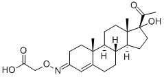 CAS#: 53260-10-9， 17alpha-Hydroxy-4-pregnene-3,20-dione 3-(O-carboxymethyl)oxime