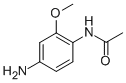 结构式 CAS# 5329-15-7, N-(4-氨基-2-甲氧基苯基)乙酰胺