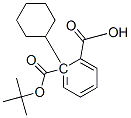 structure of CAS# 5334-09-8, Phthalic Acid 1-Cyclohexyl 2-Isobutyl Ester;O1-Cyclohexyl O2-Isobutyl Benzene-1,2-Dicarboxylate;Benzene-1,2-Dicarboxylic Acid O1-Cyclohexyl O2-Isobutyl Ester;1,2-Benzenedicarboxylic Acid, Cyclohexyl 2-Methylpropyl Ester