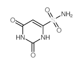 CAS#: 5338-86-3， 1,2,3,6-Tetrahydro-2,6-Dioxo-4-Pyrimidinesulfonamide