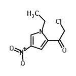 CAS#: 53391-47-2， 2-Chloro-1-(1-Ethyl-4-Nitro-1H-Pyrrol-2-Yl)Ethanone