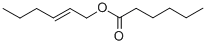 structure of CAS# 53398-86-0, trans-2-Hexenyl Hexanoate;Hexanoic Acid [(E)-Hex-2-Enyl] Ester;(E)Hex-2-Enyl Hexanoate;Ai3-35968