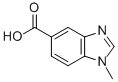 structure of CAS# 53484-17-6, 1-Methyl-1H-Benzimidazole-5-Carboxylic Acid;1H-Benzimidazole-5-Carboxylicacid,1-Methyl-(9CI);1-Methyl-1H-Benzo[D]Imidazole-5-Carboxylic Acid;1-Methyl-1H-1,3-Benzimidazole-5-Carboxylic Acid