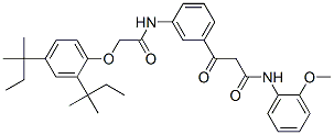 CAS#: 5355-37-3， 3-[3-[[2-[2,4-Bis(2-Methylbutan-2-Yl)Phenoxy]Acetyl]Amino]Phenyl]-N-(2-Methoxyphenyl)-3-Oxopropanamide