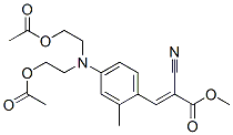 CAS#: 53554-75-9， Methyl 3-[4-[Bis[2-(Acetoxy)Ethyl]Amino]-2-Methylphenyl]-2-Cyanoacrylate