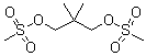 structure of CAS# 53555-41-2, 2,2-Dimethyl-1,3-propanediol dimethanesulfonate;(2,2-Dimethyl-3-Methylsulfonyloxy-Propyl) Methanesulfonate;Methanesulfonic Acid (2,2-Dimethyl-3-Methylsulfonyloxypropyl) Ester;Methanesulfonic Acid (2,2-Dimethyl-3-Methylsulfonyloxy-Propyl) Ester