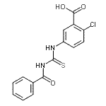 CAS#: 535938-48-8， 5-[(Benzoylcarbamothioyl)Amino]-2-Chlorobenzoic Acid