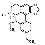 CAS#: 53602-03-2， (7aS,8S)-8,10-Dimethoxy-7-Methyl-6,7,7A,8-Tetrahydro-5H-[1,3]Benzodioxolo[6,5,4-De]Benzo[g]Quinoline