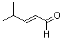 structure of CAS# 5362-56-1, 4-Methyl-2-Pentenal;Nsc23382;2-Pentenal, 4-Methyl-;4-Methyl-2-Pentene-1-Al