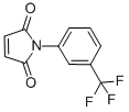 structure of CAS# 53629-19-9, 1-(3-Trifluoromethyl-Phenyl)-Pyrrole-2,5-Dione;1-[3-(Trifluoromethyl)Phenyl]-3-Pyrroline-2,5-Quinone;Zinc00097218;St5403653