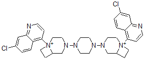 CAS#: 53658-96-1， Tripiperaquine
