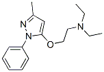CAS#: 5372-13-4， 5-[2-(Diethylamino)Ethoxy]-3-Methyl-1-Phenyl-1H-Pyrazole