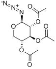 结构式 CAS# 53784-33-1, 2,3,4-三-O-乙酰基-beta-D-吡喃木糖基叠氮化物