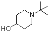 结构式 CAS# 5382-30-9, 1-叔丁基-哌啶-4-醇