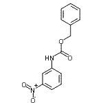 CAS 登录号：53821-16-2， 苄基(3-硝基苯基)氨基甲酸酯