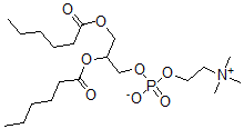 CAS#: 53892-41-4， 1,2-Hexanoylphosphatidylcholine