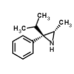 CAS 登录号：53932-94-8， (2R,3S)-2-异丙基-3-甲基-2-苯基氮丙啶