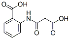 structure of CAS# 53947-84-5, 2-(Carboxyacetamido)Benzoic Acid