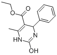 structure of CAS# 5395-36-8, 2-Hydroxy-6-Methyl-4-Phenyl-1,4-Dihydro-Pyrimidine-5-Carboxylic Acid Ethyl Ester;4-Methyl-2-Oxo-6-Phenyl-3,6-Dihydro-1H-Pyrimidine-5-Carboxylic Acid Ethyl Ester;2-Keto-4-Methyl-6-Phenyl-3,6-Dihydro-1H-Pyrimidine-5-Carboxylic Acid Ethyl Ester;St5451282
