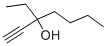 structure of CAS# 5396-61-2, 3-Ethyl-1-Heptyn-3-Ol;3-Ethyl-1-Heptyn-3-Ol;3-Ethyl-1-Heptyne-3-Ol;Nsc4328