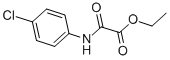 structure of CAS# 5397-14-8, Ethyl N-(4-Chlorophenyl)-2-Oxoglycinate;Ethyl 2-[(4-Chlorophenyl)Amino]-2-Oxo-Acetate;2-[(4-Chlorophenyl)Amino]-2-Oxoacetic Acid Ethyl Ester;2-[(4-Chlorophenyl)Amino]-2-Keto-Acetic Acid Ethyl Ester