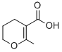 structure of CAS# 5399-21-3, 2-Methyl-5,6-Dihydro-4H-Pyran-3-Carboxylic Acid;3,4-Dihydro-6-Methyl-2H-Pyran-5-Carboxylic Acid;Nsc1134