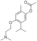 structure of CAS# 54-32-0, Moxisylyte;THYMOXAMINE HCL;Thymoxamine;Timoxamina