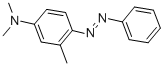 structure of CAS# 54-88-6, 4-Dimethylamino-2-Methylazobenzene;N,N,3-Trimethyl-4-Phenylazo-Aniline;N,N,3-Trimethyl-4-Phenylazoaniline;Dimethyl-(3-Methyl-4-Phenylazo-Phenyl)Amine