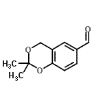 CAS 登录号：54030-33-0， 2,2-二甲基-4H-1,3-苯并二氧杂环己烷-6-甲醛