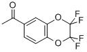 structure of CAS# 540738-37-2, 6-Acetyl-2,2,3,3-Tetrafluorobenzo-1,4-Dioxane;6-Acetyl-2,2,3,3-Tetrafluorobenzo-1,4-Dioxene 98%;6-Acetyl-2,2,3,3-Tetrafluorobenzo-1,4-Dioxene98%;6-ACETYL-2,2,3,3-TETRAFLUOROBENZO-1,4-DIOXANE