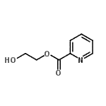 CAS#: 540741-84-2， 2-Hydroxyethyl 2-Pyridinecarboxylate