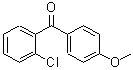 结构式 CAS# 54118-74-0, (2-氯苯基)(4-甲氧基苯基)甲酮