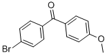 structure of CAS# 54118-75-1, 4-Bromo-4'-Methoxybenzophenone;(4-BROMO-PHENYL)-(4-METHOXY-PHENYL)-METHANONE;4-BROMO-4'-METHOXYBENZOPHENONE
