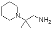 structure of CAS# 54151-73-4, 1-(2-Amino-1,1-Dimethylethyl)Piperidine;(2-Methyl-2-Piperidin-1-Ium-1-Yl-Propyl)Ammonium;[2-Methyl-2-(1-Piperidin-1-Iumyl)Propyl]Ammonium;(2-Methyl-2-Piperidin-1-Ium-1-Yl-Propyl)Azanium