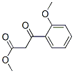 结构式 CAS# 54177-02-5, 3-(2-甲氧基-苯基)-3-氧代-丙酸甲酯