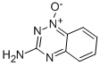 structure of CAS# 5424-06-6, 3-Amino-1,2,4-Benzotriazine-1-N-Oxide;(1-Oxido-1,2,4-Benzotriazin-1-Ium-3-Yl)Amine;1,2,4-Benzotriazin-3-Amine 1-Oxide;1,2,4-Benzotriazine, 3-Amino-, 1-Oxide